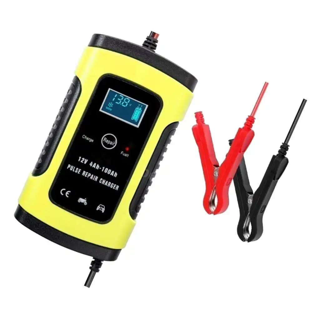 

Автоматическое зарядное устройство для аккумулятора, 12 В, умное плавающее зарядное устройство для автомобиля, мотоцикла, газонокосилки, тр...