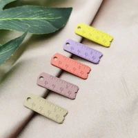 10pcs ruler alloy pendants colourful enamel study stationery charms alloy necklace bracelet drop oil jewelry making accessories