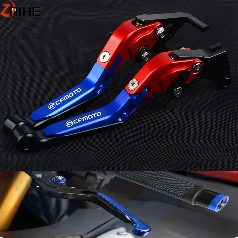 

Burgman 650 2003-2018 Aluminum Motorcycle Accessories Adjustable Foldable Brake Clutch Levers For CFMOTO 400NK 650NK 2018 2019