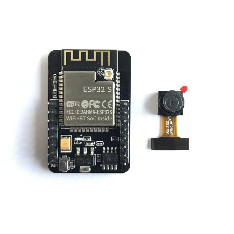 ESP32 CAM модуль Wi Fi серийный wi fi макетная плата 5V Bluetooth с OV2640 Камера 32 битный