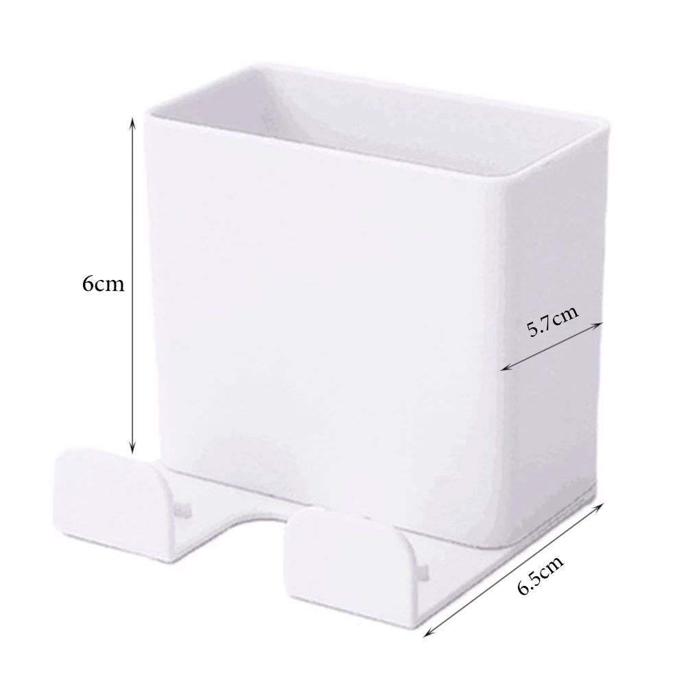 

Wall-mounted Phone Holder Remote Control Rack Phone Holder Durable ABS Remote Control Holder Multifunction Remote Control