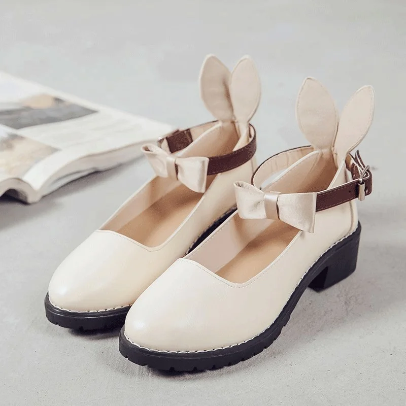 

Female Lolita Girls Cos JK Student Flats Casual Uniform Shoes Sneaker