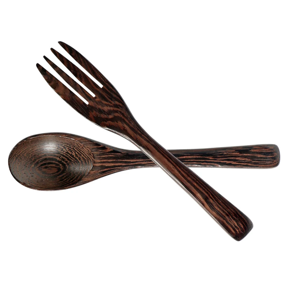 Ложки и вилки деревянная ложка эко посуда натуральный эллипс деревянной ковш для