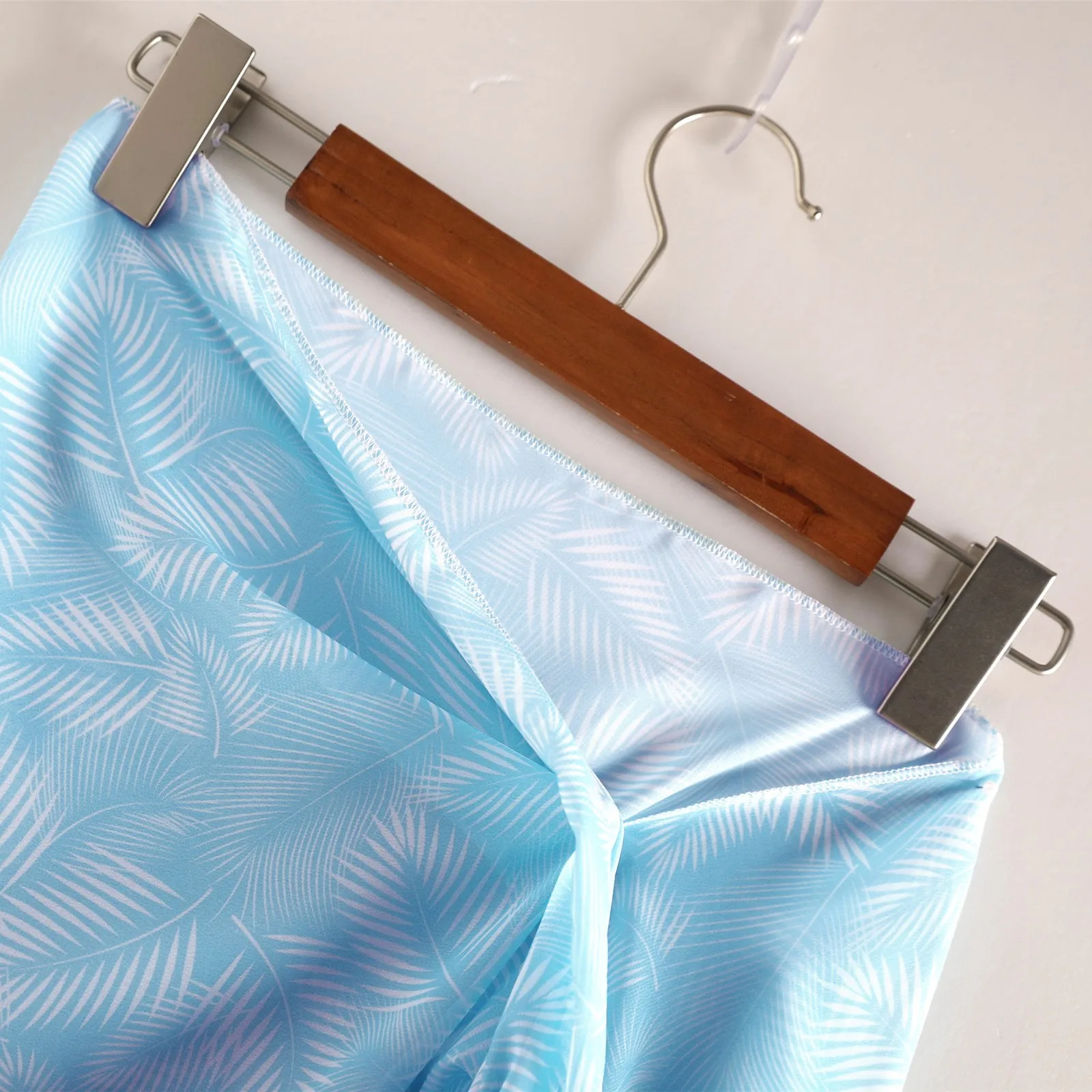 

2021 summer fashion women's holiday floral print chiffon beach towel swimsuit skirt #30