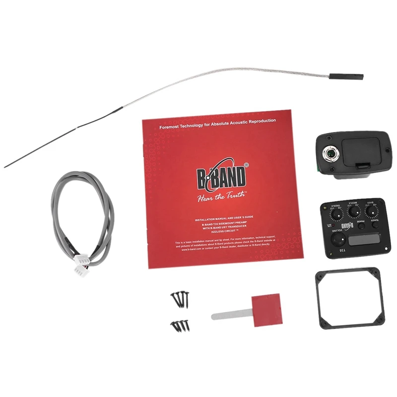 

B-BAND звукосниматель для акустической гитары системы комплект общего B Band T35 3-полосный с тюнер