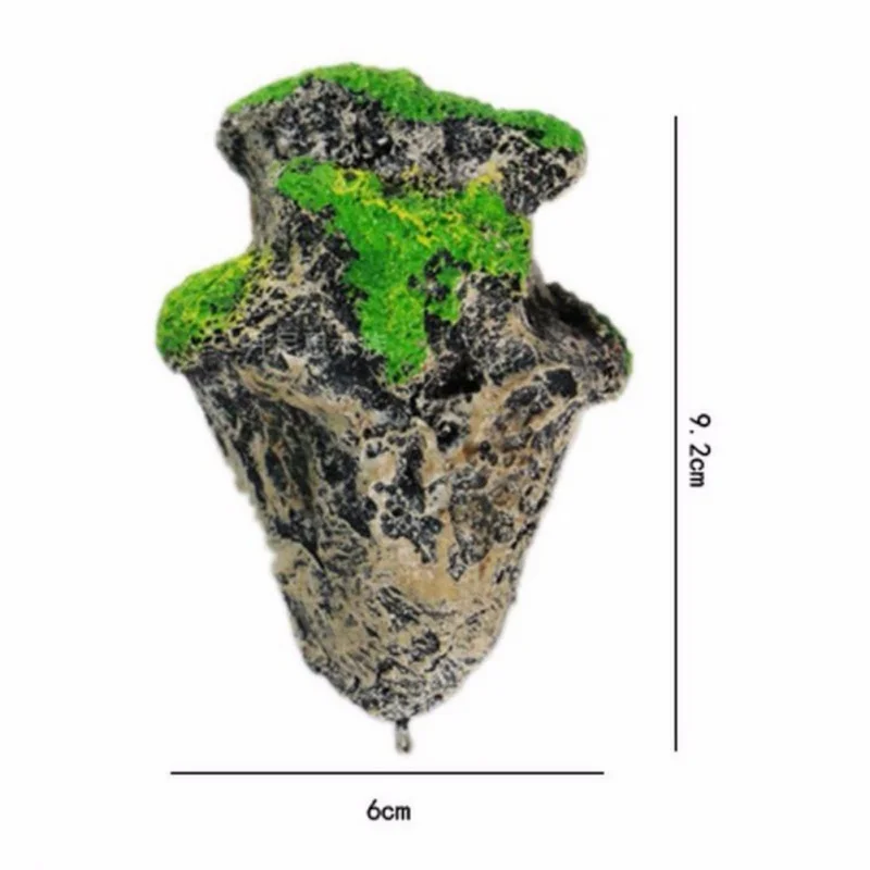 

2017 Aquarium Artificial Floating Pumice Suspended Stone Fish Tank acuarios Decor Moss flying Rock aquatic ornament Landscape