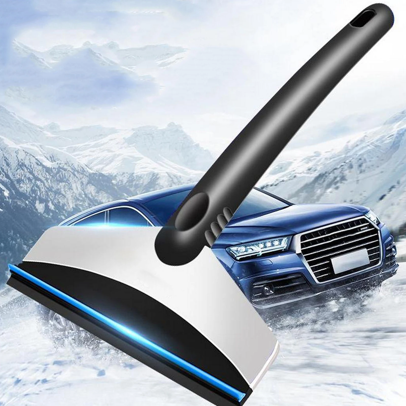 

Скребок для льда для автомобильного стекла, инструменты для зимней очистки автомобиля, щетка для снега, подметальная щетка, лопатка, диск, д...