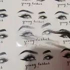 100 шт., персонализированные, прозрачные, наклейки для ресниц, прозрачные, прозрачные, приглашения, этикетки для бокса, логотип, ваш текст