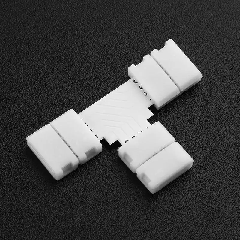 5050SMD RGB Разъем для светодиодной ленты 4pin 10 мм T Форма X форма Бесплатная Сварка