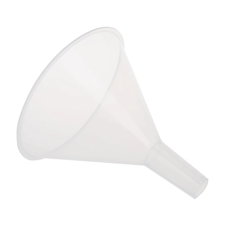 

120ml 4 9/10 Mouth Dia Laboratory Clear White Plastic Filter Funnel