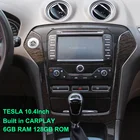 Android мультимедийный для Ford Mondeo Fusion MK4 2011 2012 2013 автомобильный GPS-навигатор 128 Гб экран Тесла радио рекордер видеоплеер