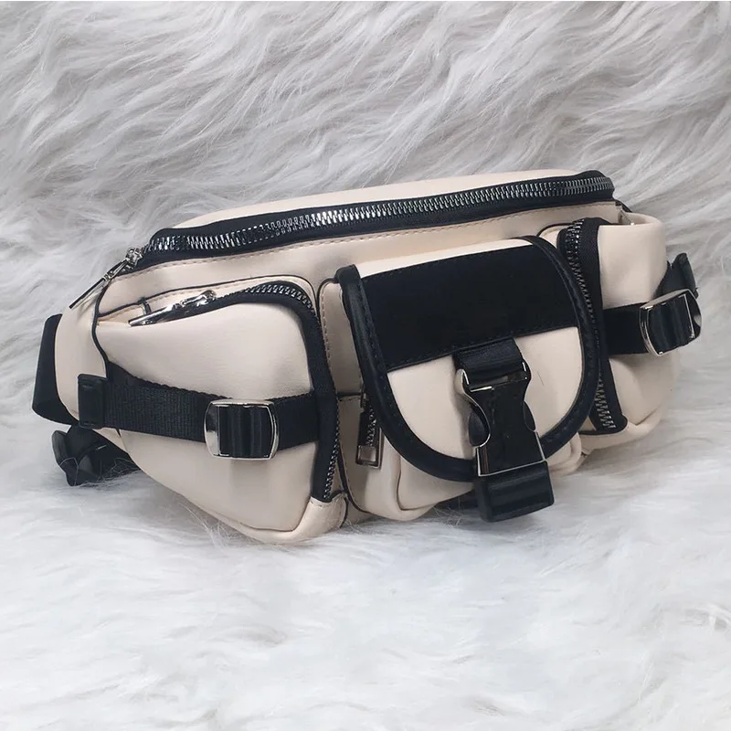 2020 Новый дизайнерский бренд нагрудные сумки для женщин клецки мотоциклетная