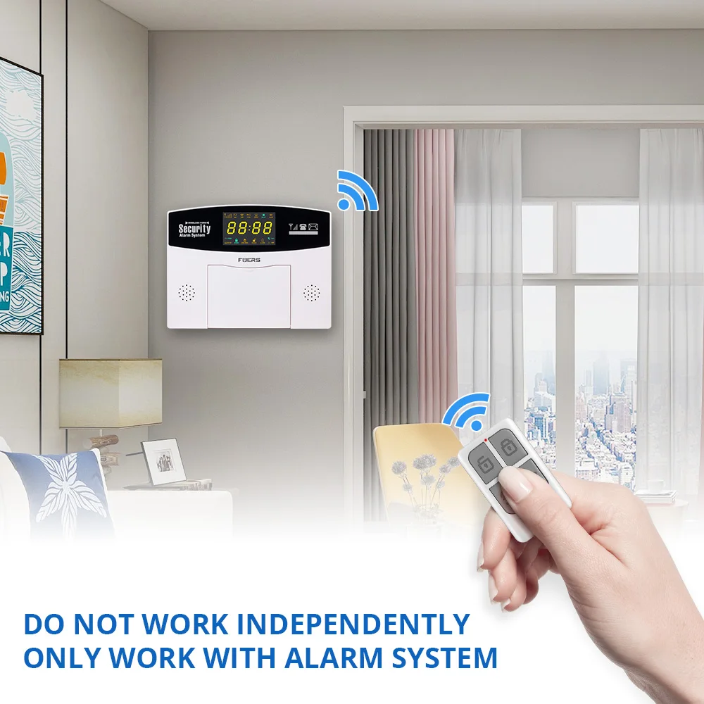 Умная Система сигнализации Fuers W210 GSM Wi-Fi с цветным ЖК-дисплеем | Безопасность и
