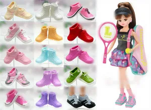 16 туфли на высоком каблуке для кукол Licca Momoko Doll Blyth doll Shoes модная пластиковая обувь для девочек куклы белые красные туфли