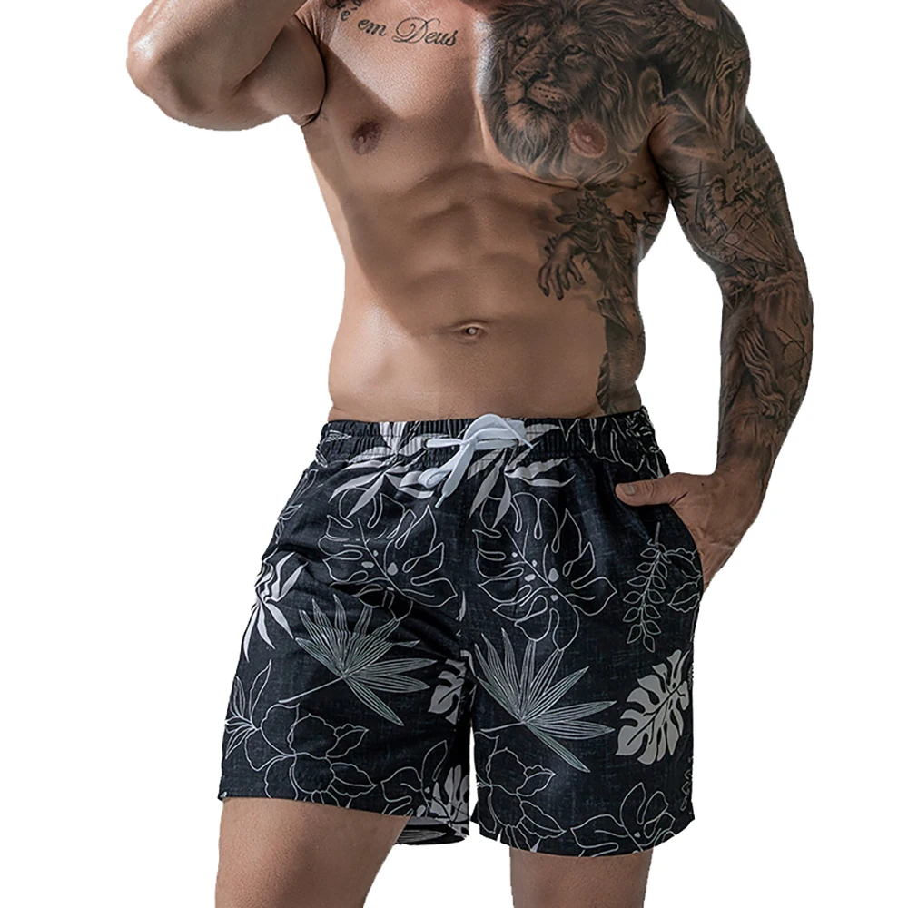 Мужские пляжные шорты для серфинга повседневные в европейском и американском