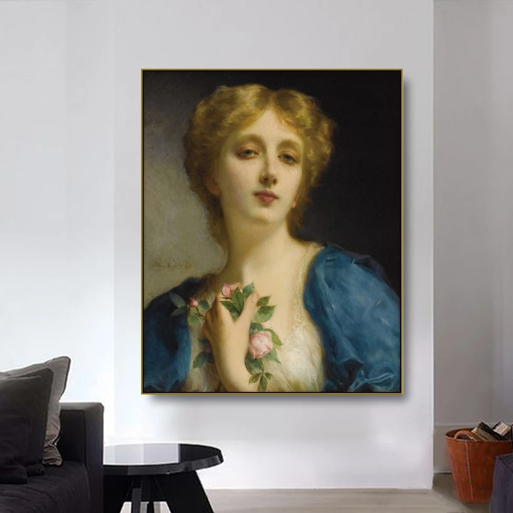 

Cassisy《Fairy in the picture》Étienne Adolphe Piot Canvas Art Oil Painting Art Poster Picture Wall Decor Modern Home Decoration