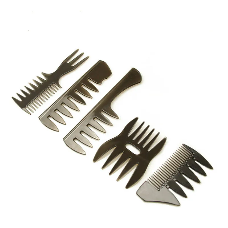 Профессиональный двухсторонний гребень для укладки волос с широкими зубьями