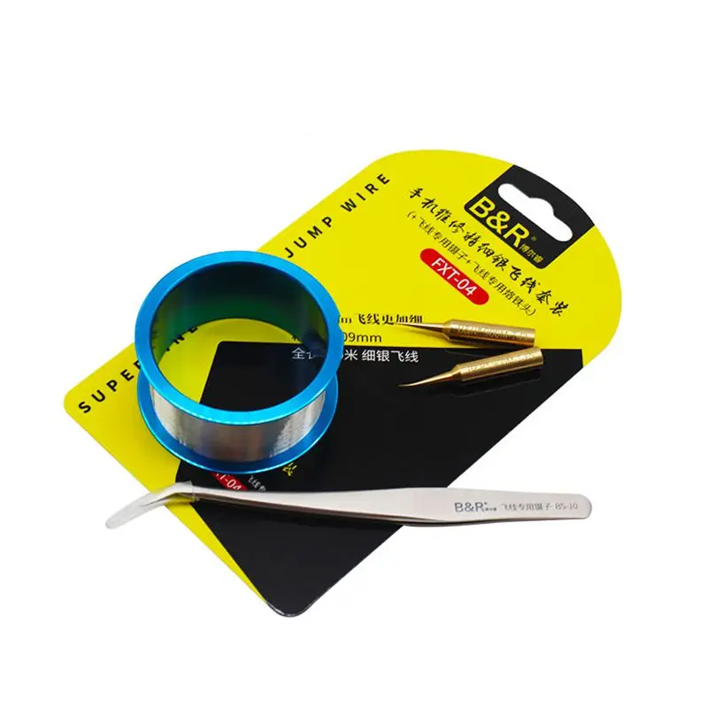 Сверхтонкий серебряный комплект летающей проволоки коврик для процессора