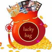 mystery makeup set lucky package gift bag for lucky peoplevalue giveaway mink lashes eyeshadow makeup brush set eyelashes tool