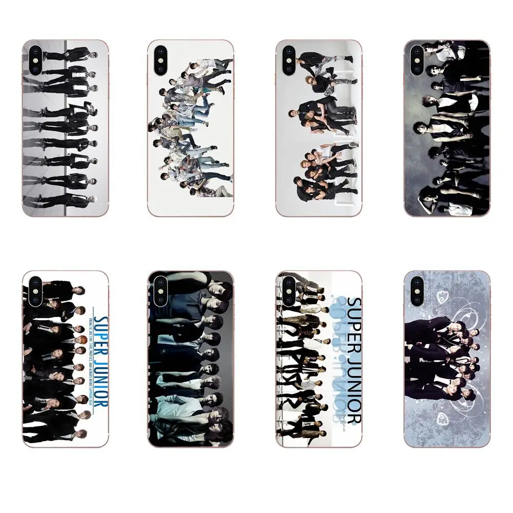 Мягкий чехол из ТПУ для мобильного телефона Super Junior sony Xperia Z (Сони Иксперия З) Z1 Z2 Z3