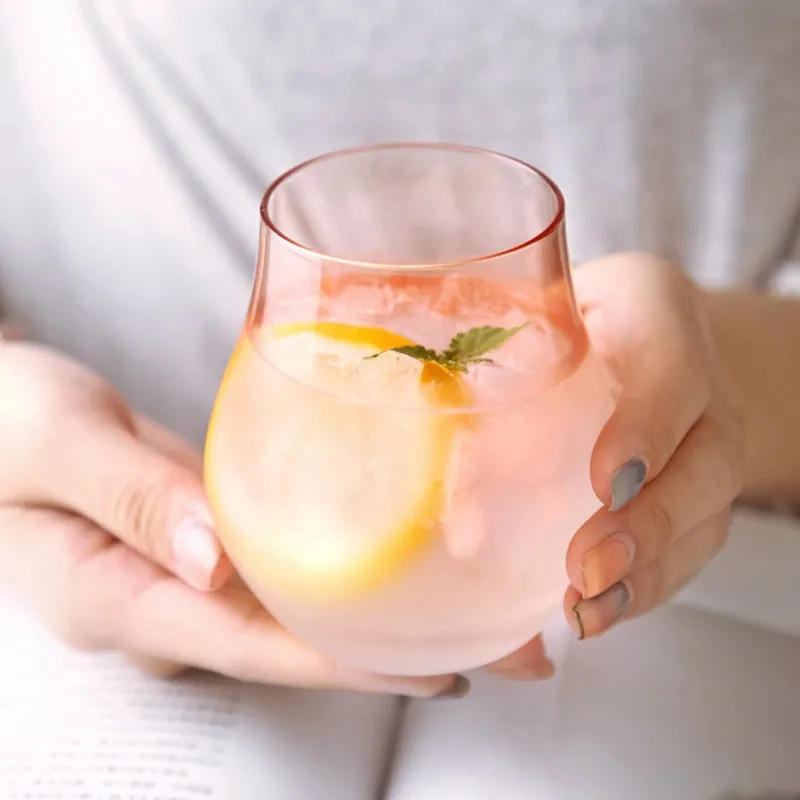 Стекло воды чашки стеклянный в простом стиле Ins молоко цветы Чай кофейная чашка