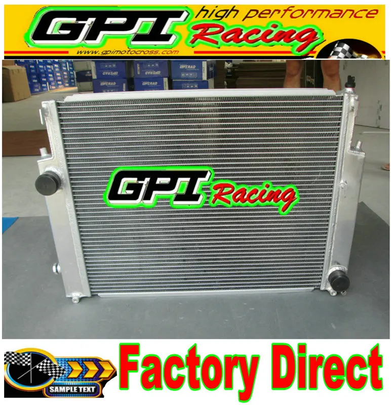 GPI алюминиевый радиатор 92 00 для BMW E36 M3/Z3/325I 325IS/320I 323I/S/C 325TD 325TDS|e36 aluminum radiator|radiator for
