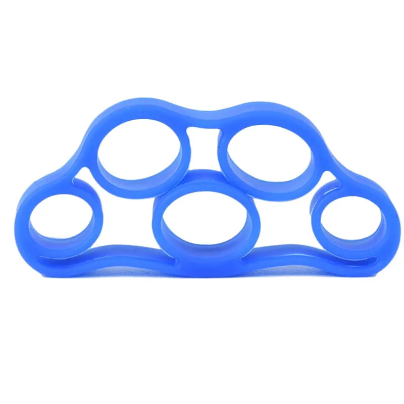 

2Pcs Finger Gripper Strength Trainer Tools Resistance Band Hand Grip Wrist Flexible Exercise Accessories hand grip strengthener