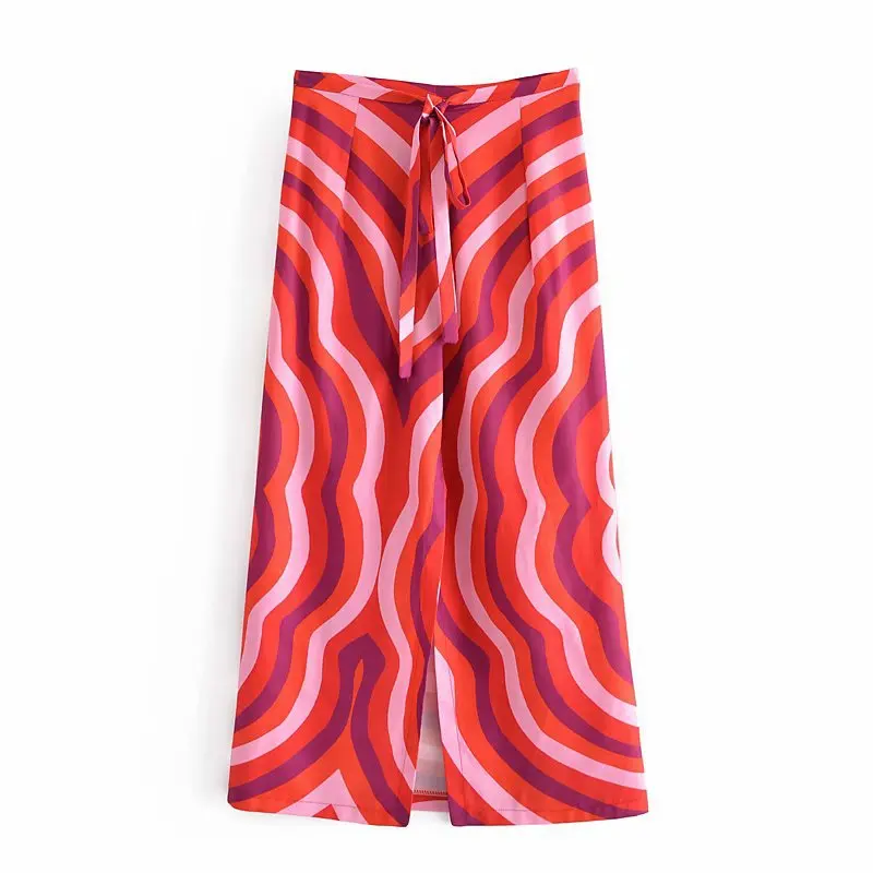 

Skirts Womens 20212021 Spring New European and American Street Fashion Elegant Positioning Digital Printing Skirt Wf62253