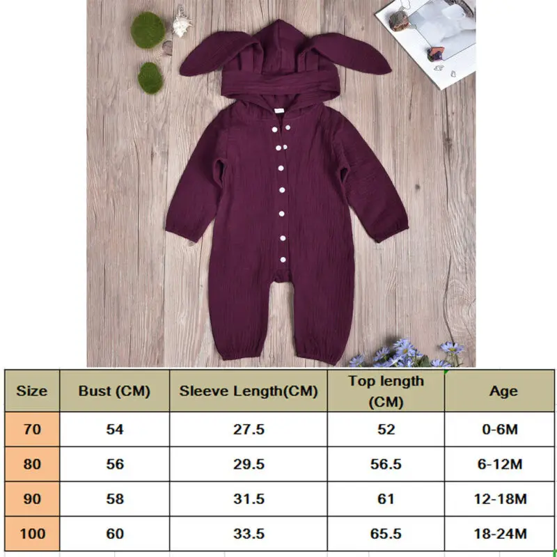 2020 Милый хлопковый льняной комбинезон для новорожденных 0 24 месяцев младенцев