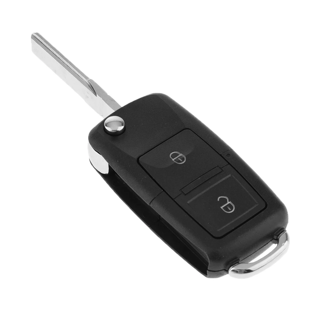 2 Buttons Car Flip Remote Key ID48 Chip For VW Bora Golf MK4 Part Number:1J0959753CT | Автомобили и мотоциклы