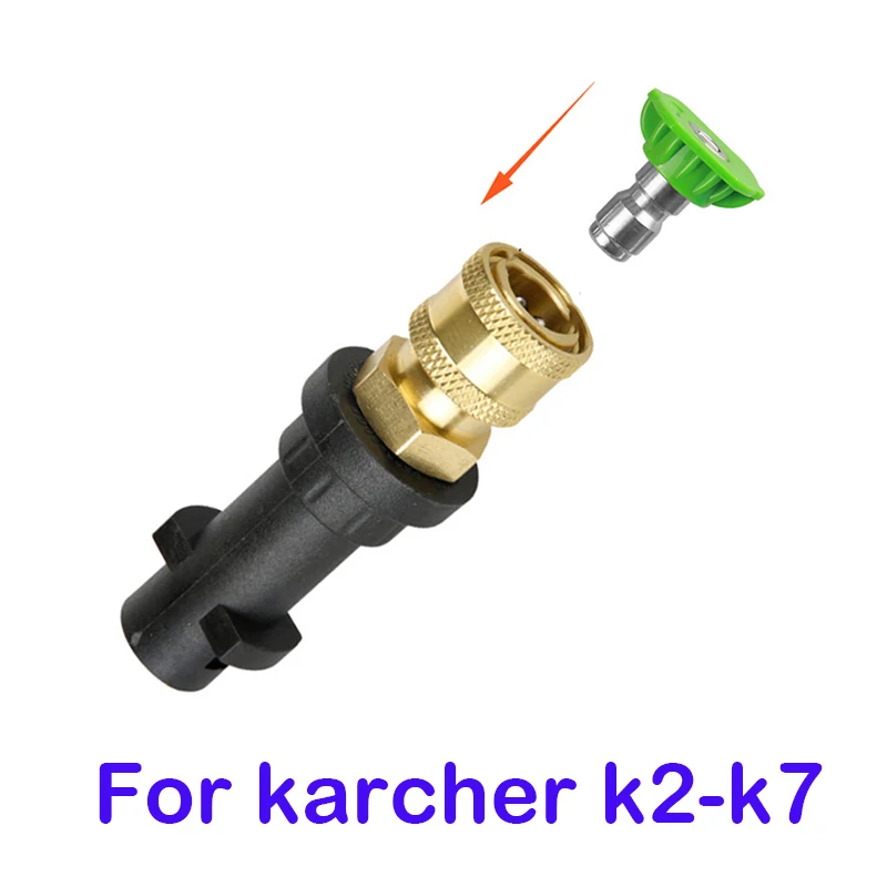 

1800psi electric high pressure washer For karcher k2k3k4k5k6k7 nozzle for spray gun water saving washing machine fan nozzles