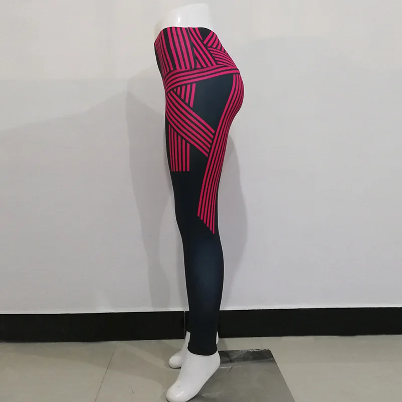 Новые 3D женские леггинсы с принтом с высокой талией, из лоскутов, штаны, Леггинсы пуш-ап, фитнес, сексуальные, бедра, леггинсы Mujer, сексуальные черные, красные леггинсы