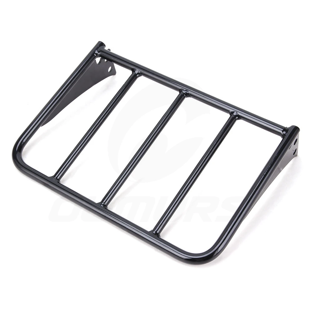 

OUMURS Motorcycle Detachable Backrest Sissy Bar Luggage Rack For Harley Touring Road King FLHR Electra Glide Standard Road Glide