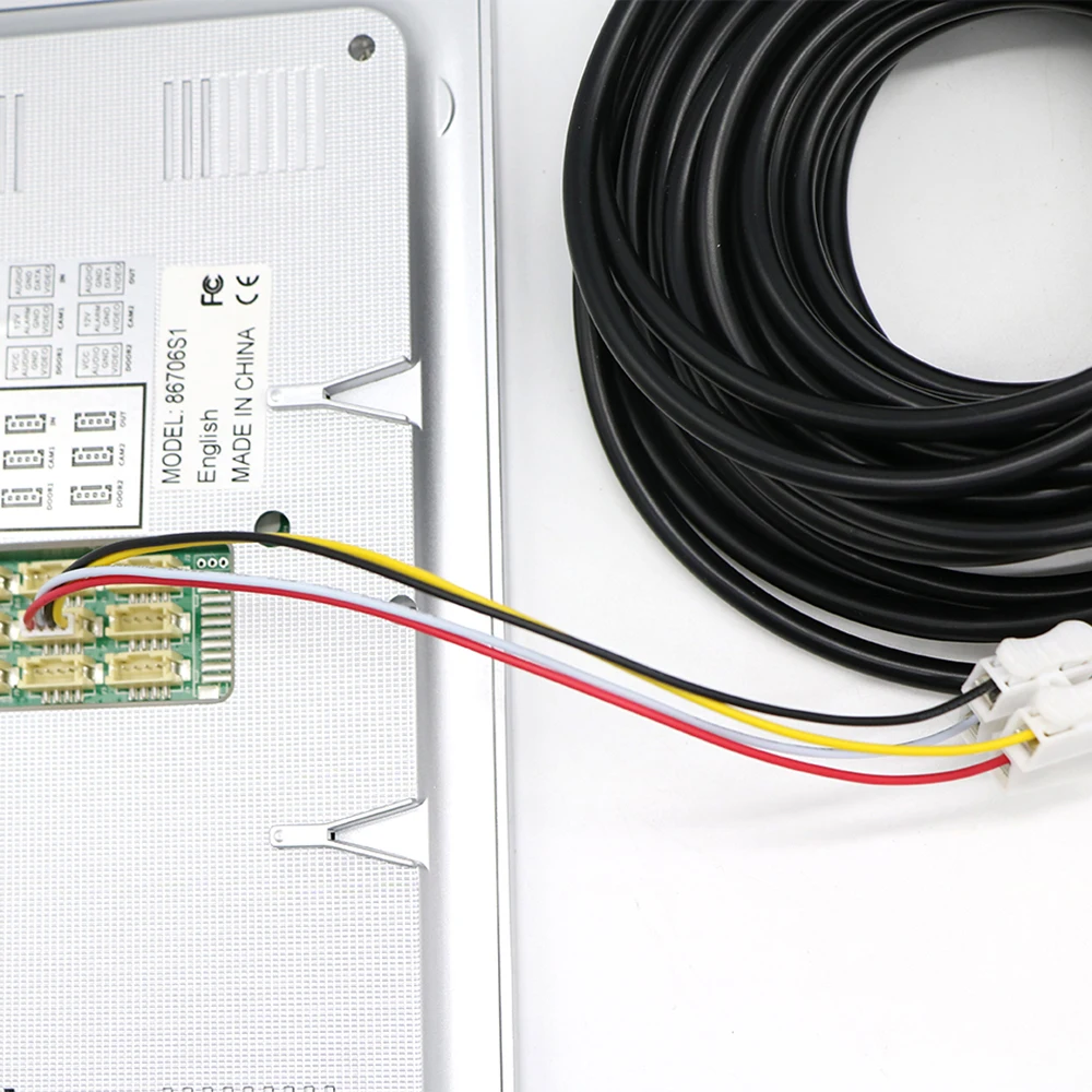 JeaTone Tuya smart Video intercom Удлинительный кабель 4x0 12 мм 10 метров луженая медная проволока