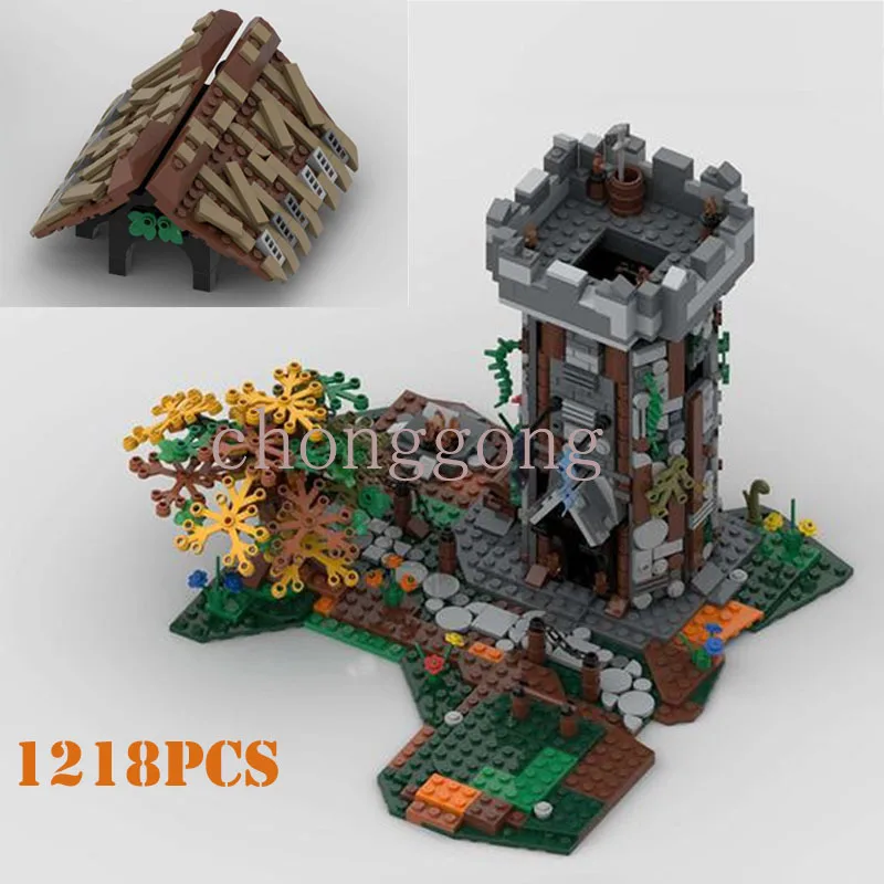 

MOC-62840 Watchtower Assembled Creative Building Block Model Collection DIY Educational Toys Children's Christmas Gifts