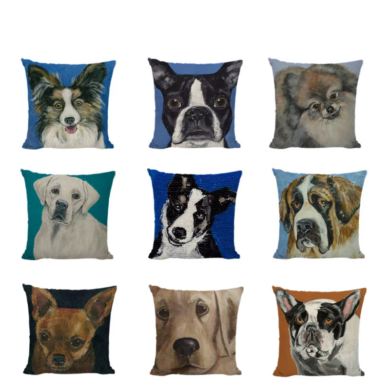 Высококачественные наволочки для собак лабрадор черные мопсы померанские