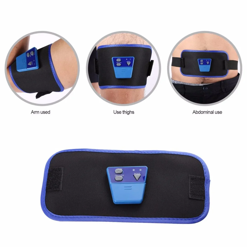 

Health Care Slimming Body Massage belt AB Gymnic Electronic Muscle Arm leg Waist Abdominal Massager Exercise Belt