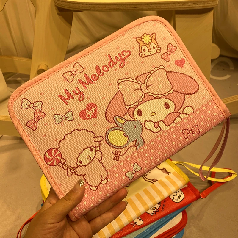 5 шт. Офисная сумка на молнии с рисунком дораэмона из искусственной кожи | Дом и