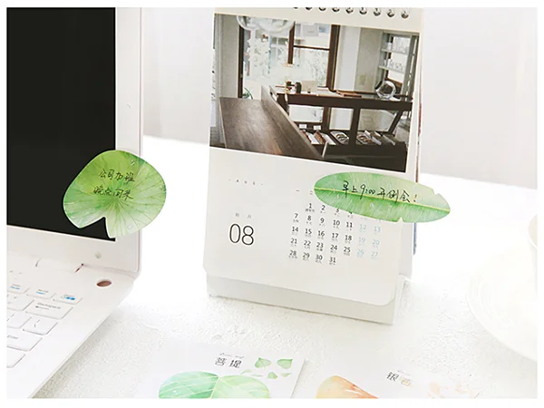 

1pc 6 Designs Beautiful Plant notes Four Seasons Plants Stickers Memo Pads(ss-156)