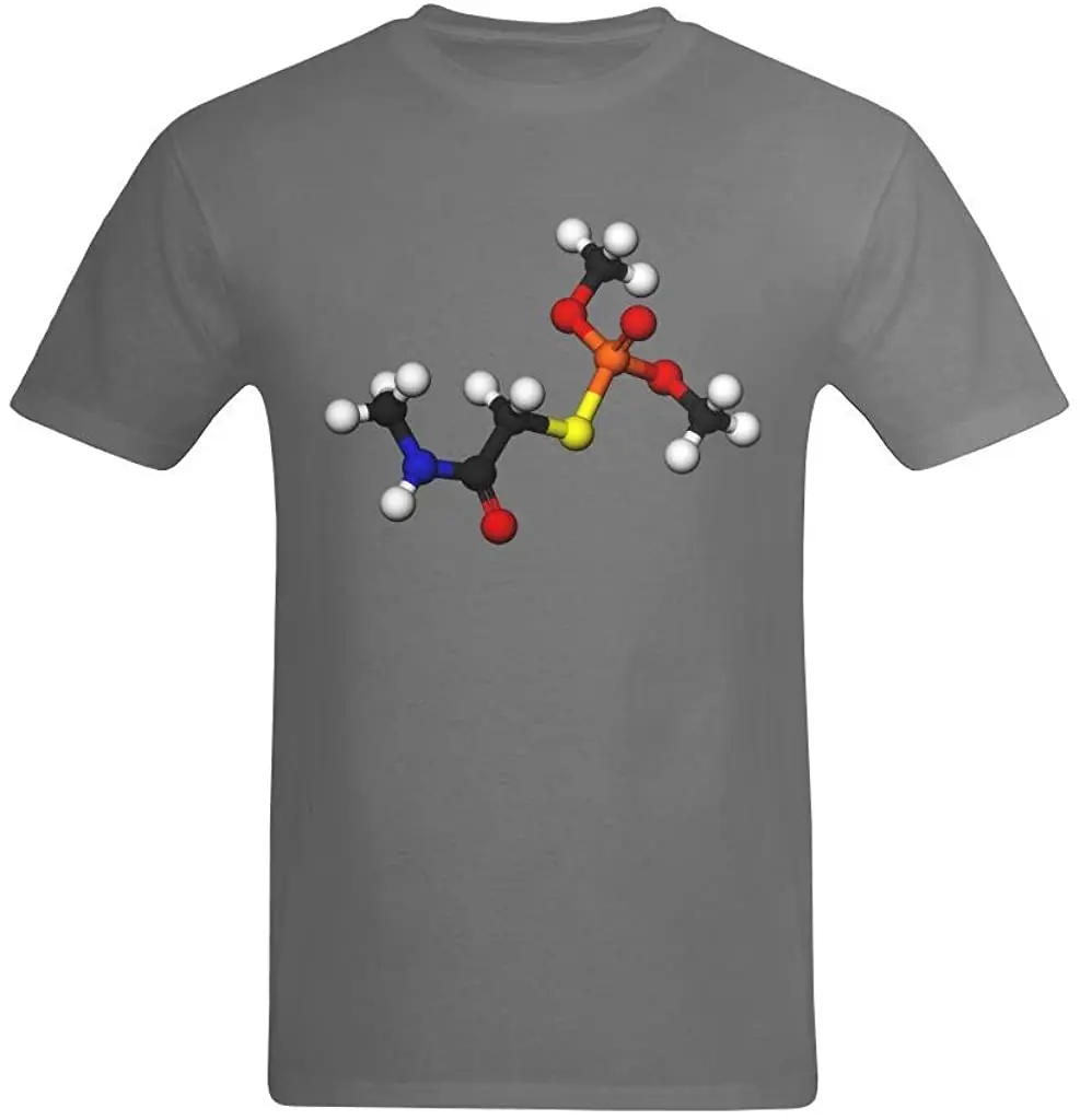 

Men's Molecules Science Symbol Art Design T-Shirt New Arrivals Summer Cool Men Tee Breathable All Cotton Short Sleeve T Shirt