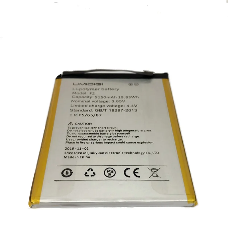Аккумулятор Roson для UMI Umidigi F2 5150 мАч 100% новые запасные части аксессуары телефона