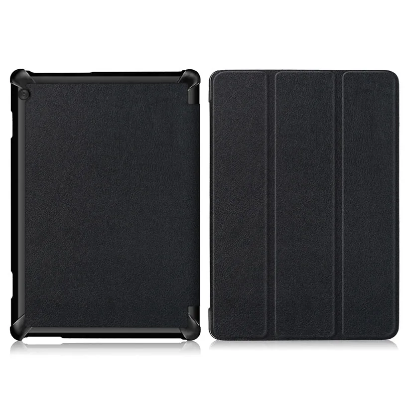 Black Тонкий чехол для lenovo Tab M10 TB-X605F TB X605F TB-X505F 10," чехол с магнитной подставкой из искусственной кожи чехол для планшета lenovo Tab M10 - Цвет: Black