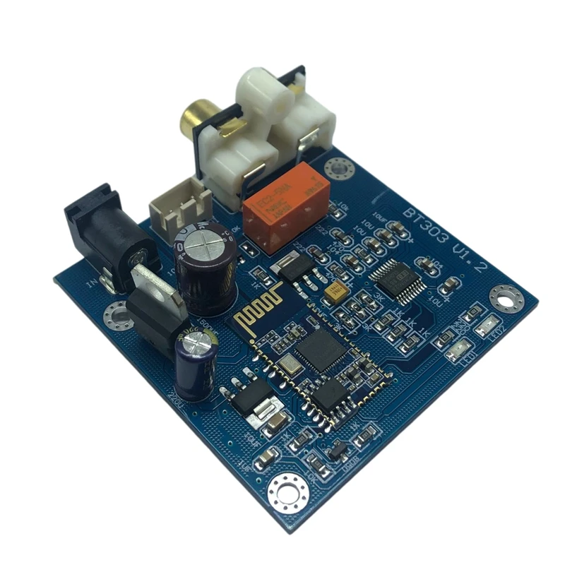 Модуль Bluetooth 5 0 постоянного тока 7-12 В с поддержкой A2DP/AVRCP/HFP/AAC/I2S Φ модуль для