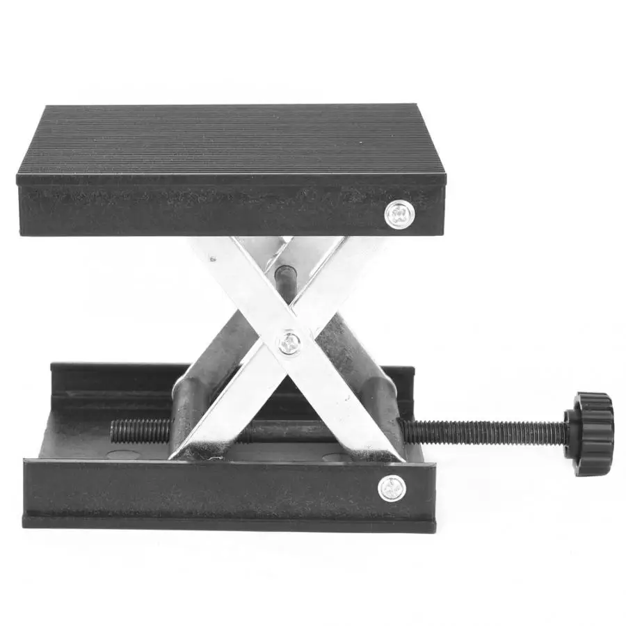 

Plastic Plate & Metal Bracket Lifting Platform Stand Rack for Level / Laboratory 90 x 90mm.