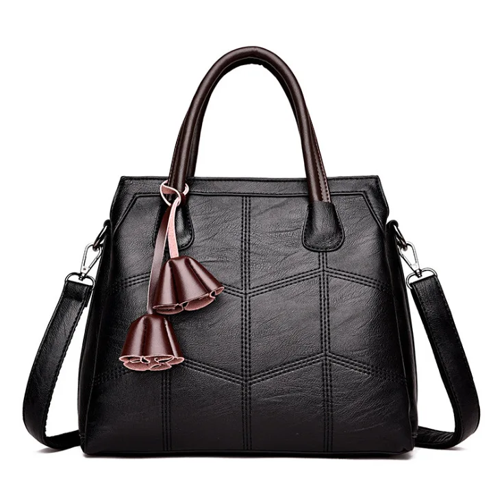 ICEV Новые повседневные однотонные сумки на молнии для женщин кожаные сумочки