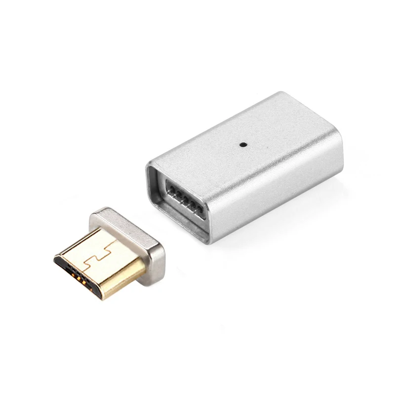 Новый 2th Gen Магнитный адаптер металлическая вилка Micro USB зарядный кабель конвертер
