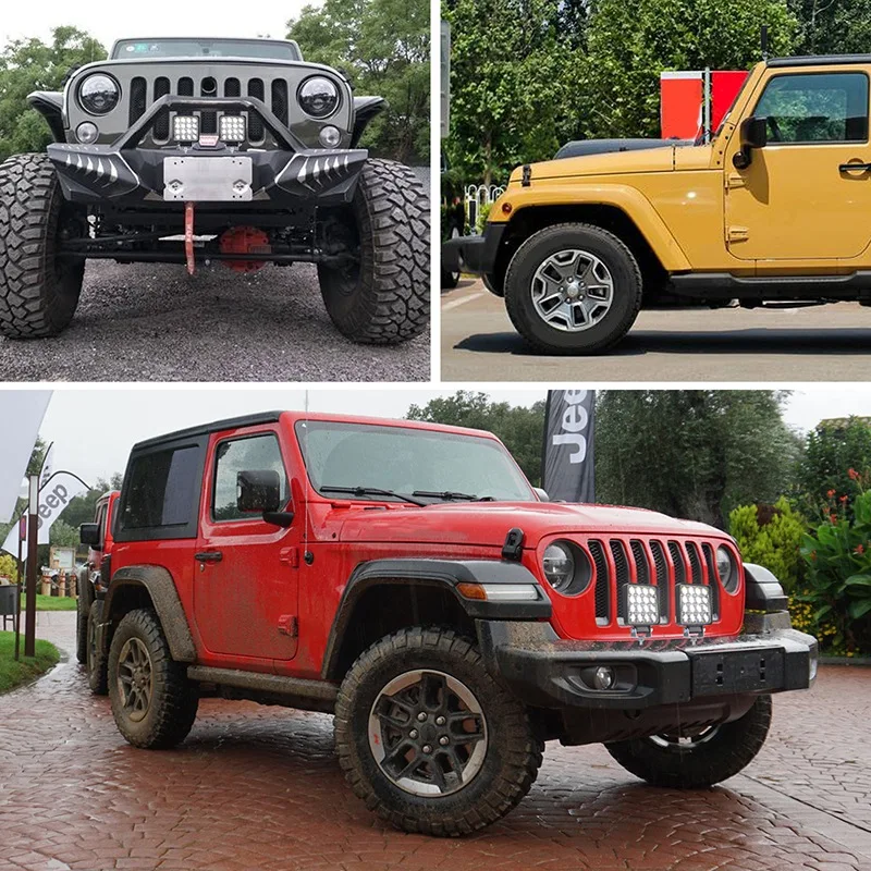 Светодиодный светильник-бар 2 шт. 4 дюйма 160 Вт квадратный рабочий светильник