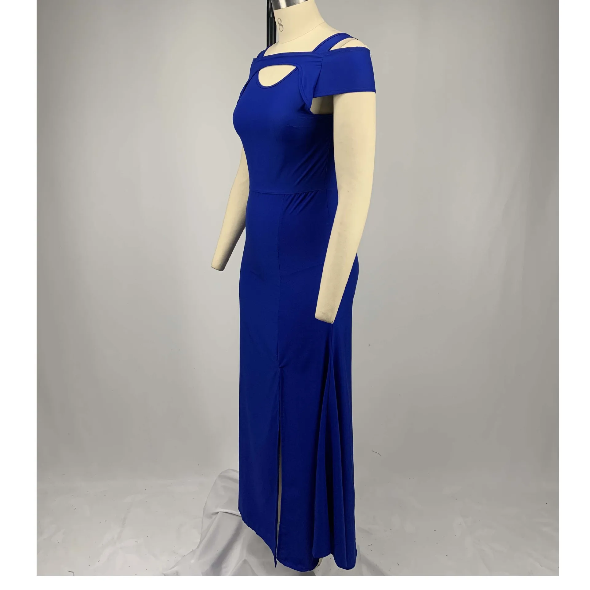 Летнее платье для женщин 2021 сексуальный v образный вырез с открытыми плечами