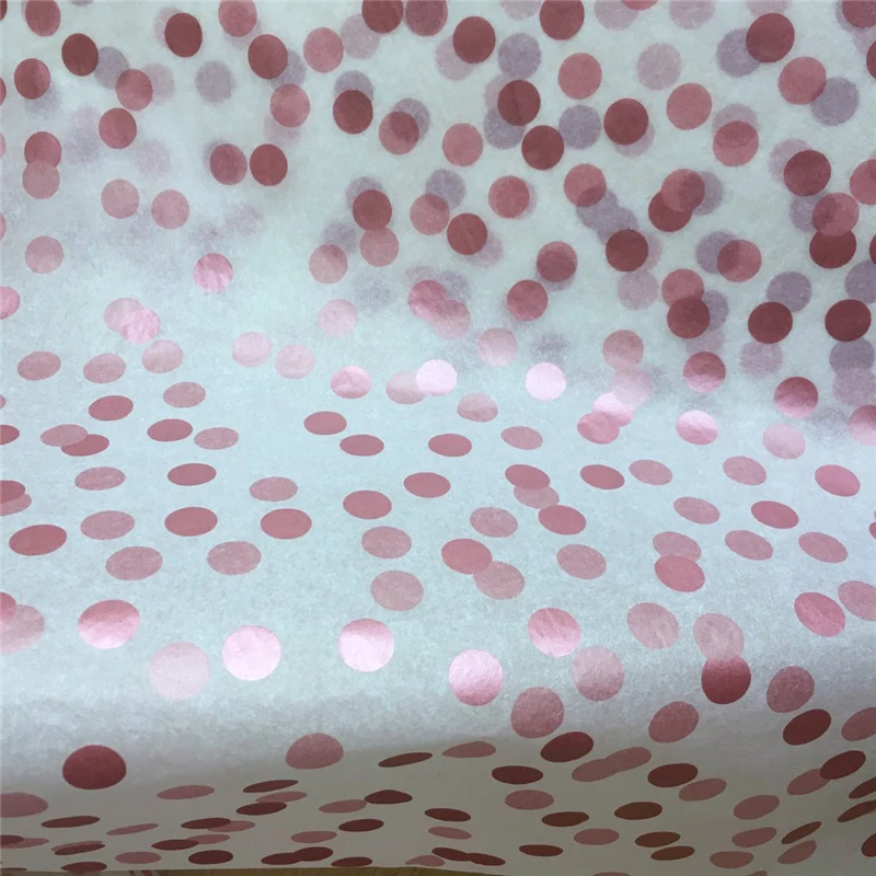 100 шт. салфетки в горошек из розового золота|paper for|paper for giftpaper wrapping |