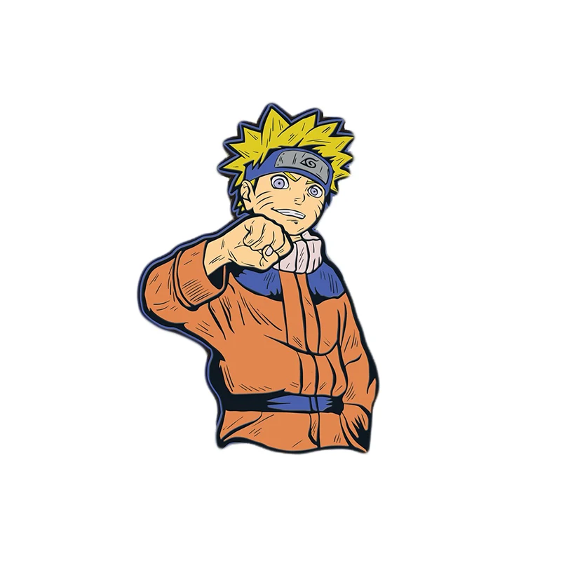 Металлическая эмалированная брошь Goku из джинсовой ткани|Броши| |